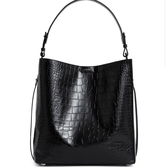 All Saints Bags Allsaints Polly Crocembossed Large Leather Tote Poshmark All Saints Bags Allsaints Polly Crocembossed Large Leather Tote Poshmark